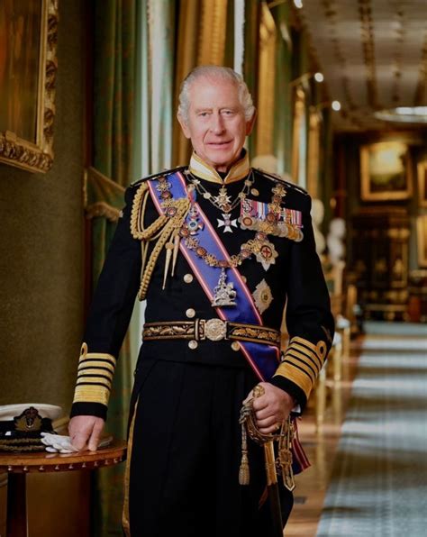 official photograph of king charles iii